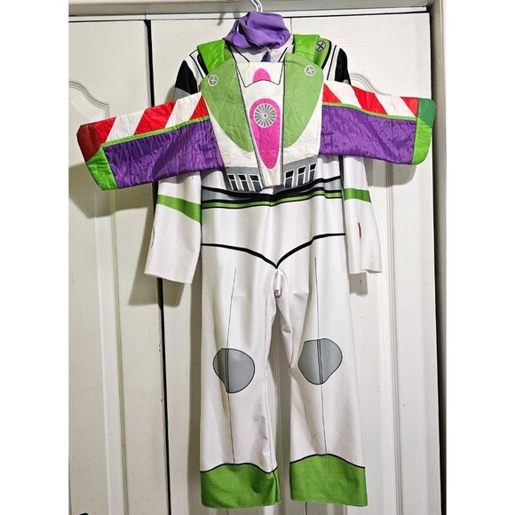 Buzz Lightyear Costume Jet Pack Wings Kids 4-6X Disney Pixar Toy Story Halloween - Picture 3 of 10